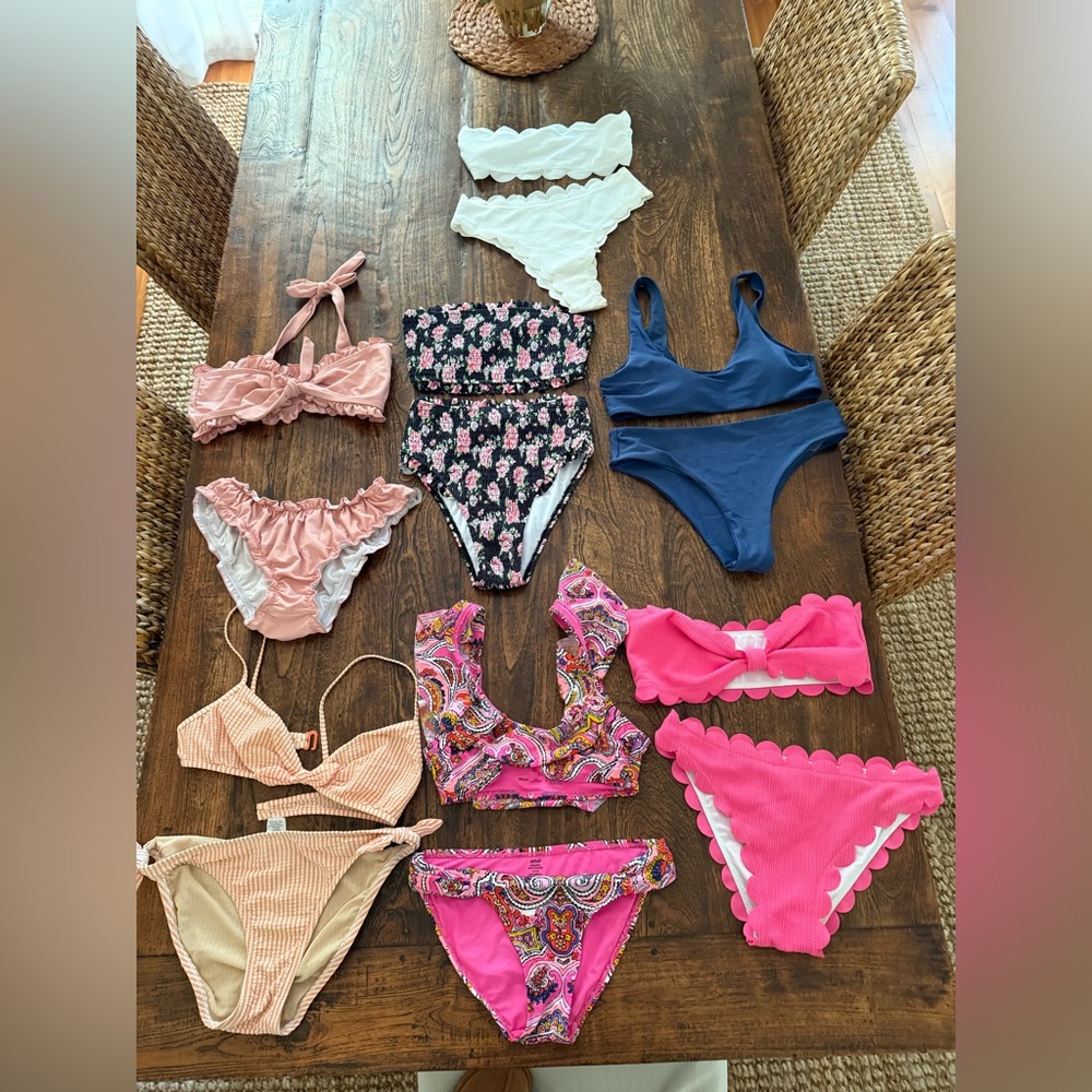 Aerie SHEIN Jcrew swim Bikini Set bundle